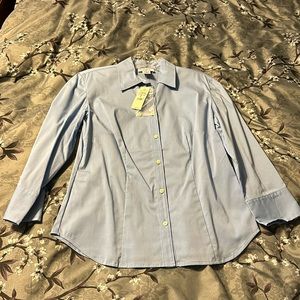 NWT Ann Taylor Loft 3/4 sleeve stretch blouse size 2